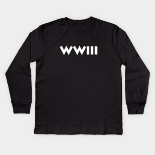 WWIII Kids Long Sleeve T-Shirt